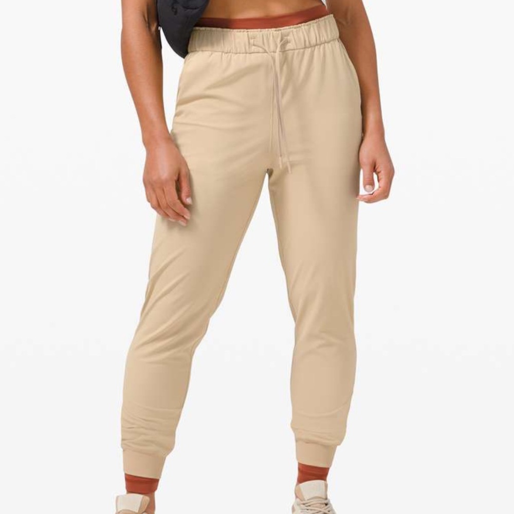 Lululemon Athletica Tan Track Pants